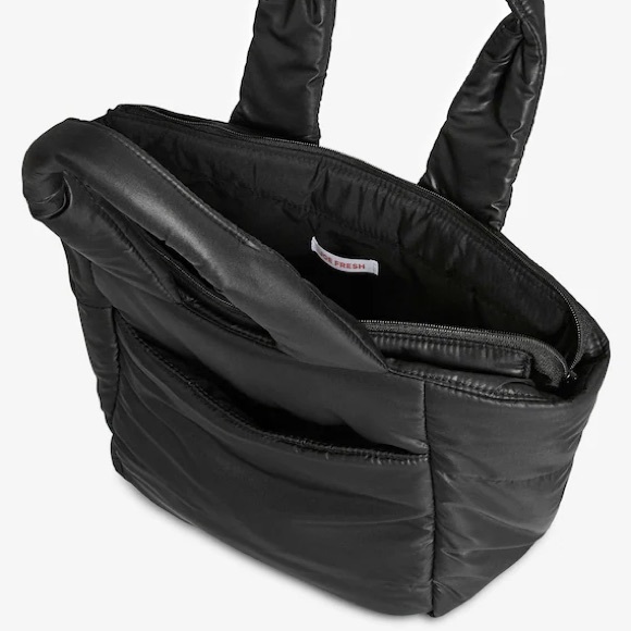 JOE FRESH | Puffer Tote Bag Leather Feel - Picture 3 of 4
